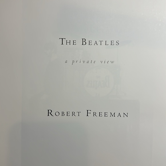 The Beatles A Private View Coffee Table Book 1990 Robert Freeman - Picture 4 of 6